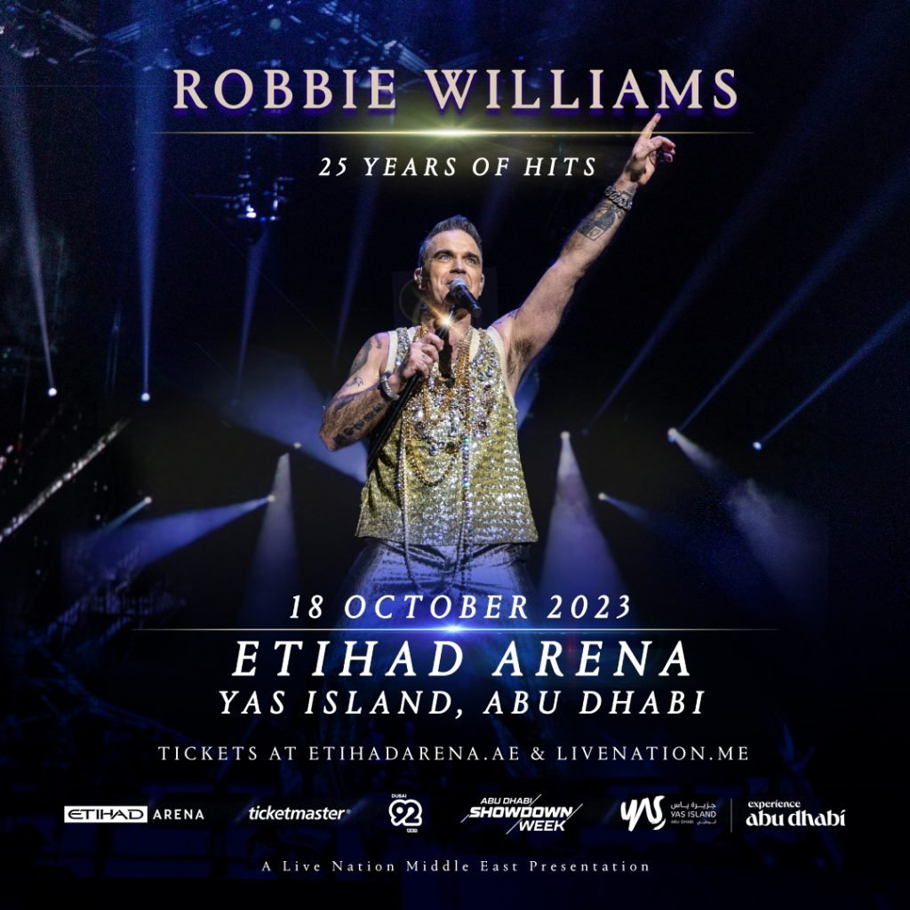 ‘FEEL REAL LOVE’ WITH TICKETS TO WATCH ROBBIE WILLIAMS AND SAKURA AFTERNOON TEA