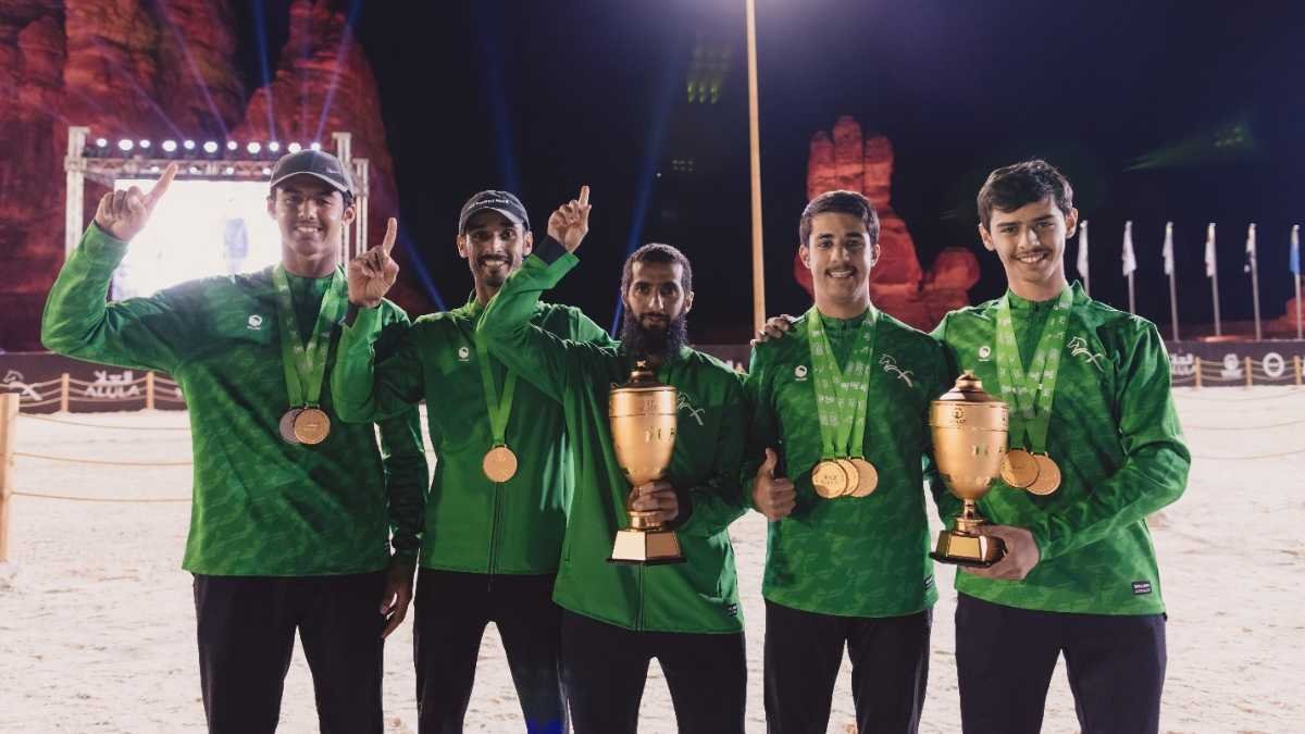 AlUla's Tent Pegging & Horseback Archery World Cup Victors Shine!