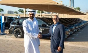 BMW's 20 EV Charging Stations at Dubai Autodrome