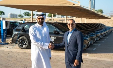 BMW's 20 EV Charging Stations at Dubai Autodrome