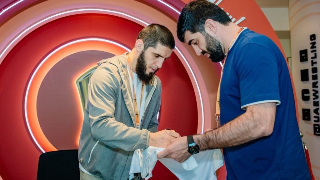 UFC Lightweight Champion Islam Makhachev's Admiration for Abu Dhabi's Sports Dedication