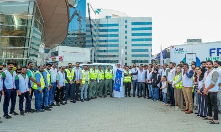 Aster Dm Healthcare And Dubai Police Collaborate To Distribute Iftar Kits During Ramadan
