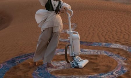 Ellen Sheidlin Unveiling The Fountain At Art Dubai