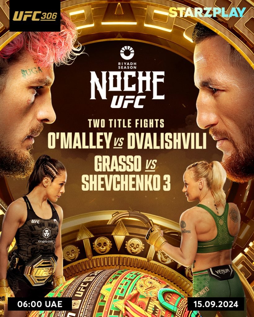 Ufc 306 Main Artwork