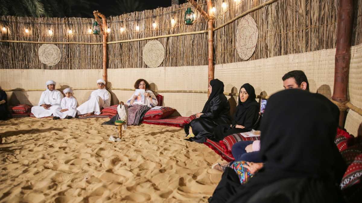Hadirat Baynounah A Celebration Of Emirati Art At Al Dhafra Book Festival 2024