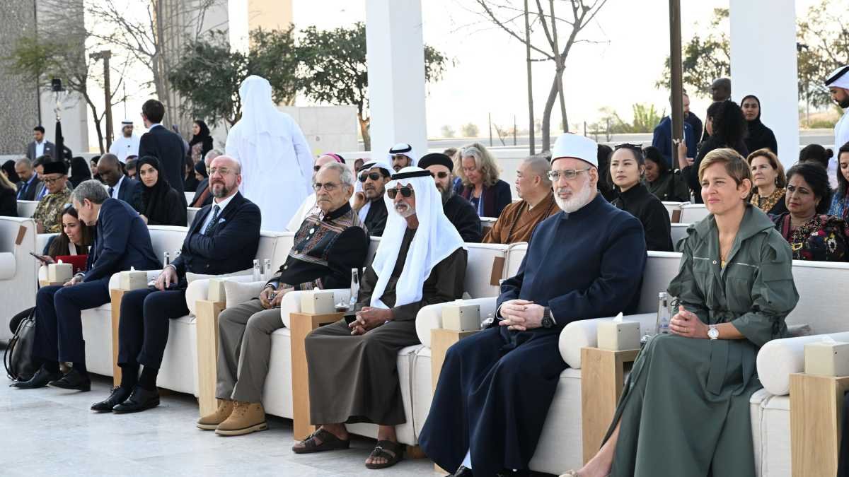 Sheikh Nahyan Opens Human Fraternity Majlis With Global Leaders